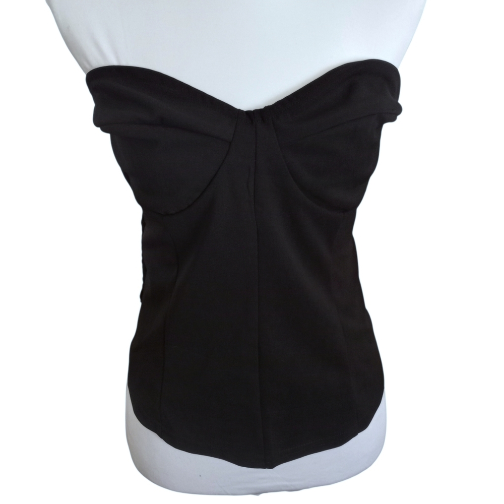 Elegant Black Strapless Top Sz.3XL EUC.